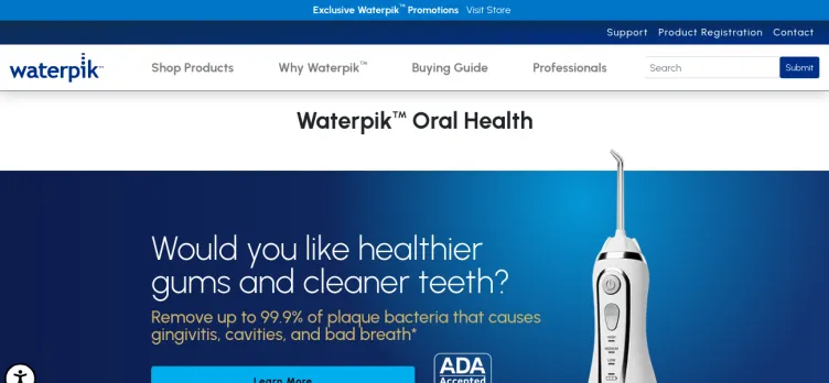 Screenshot Water Pik