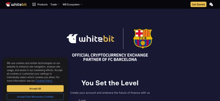 Screenshot WhiteBIT