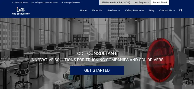 Screenshot CDL Consultant