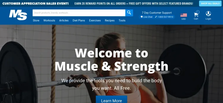 Screenshot Muscle & Strength