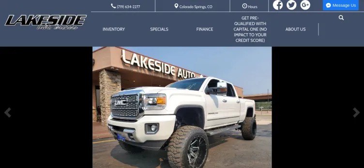 Screenshot Lakeside Auto Brokers