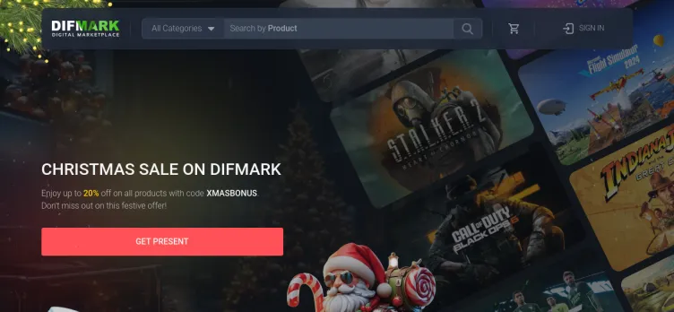 Screenshot Difmark