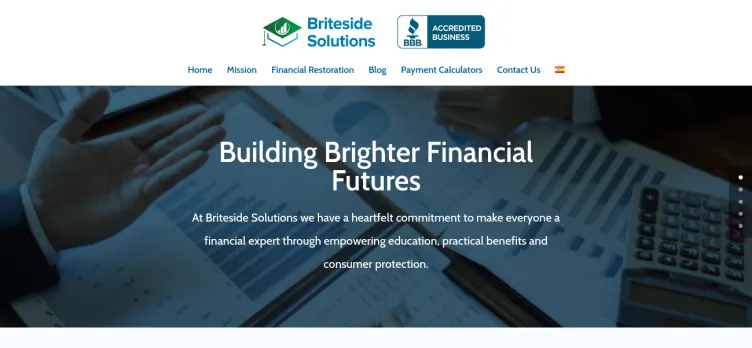 Screenshot Briteside Solutions