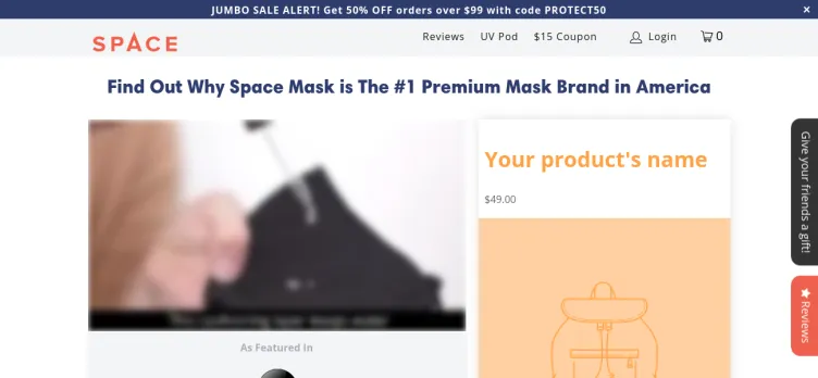 Screenshot Space Mask