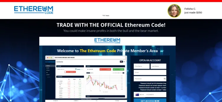 Screenshot Ethereum-code