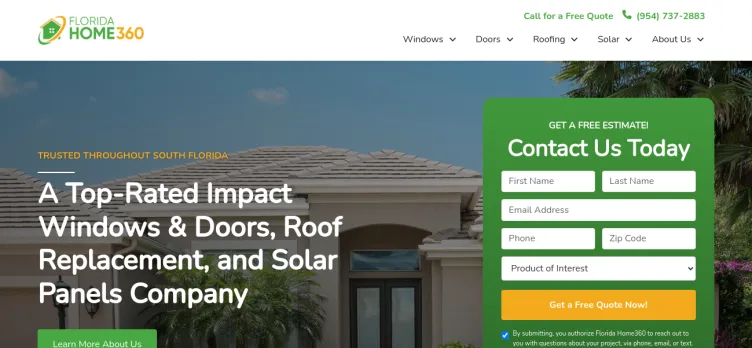 Screenshot Florida Solar & Air