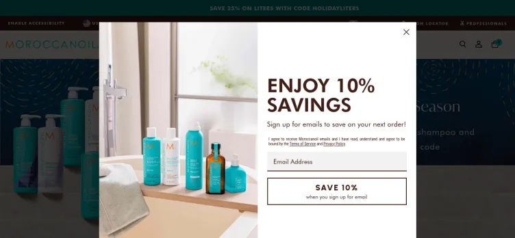 Screenshot Moroccanoil