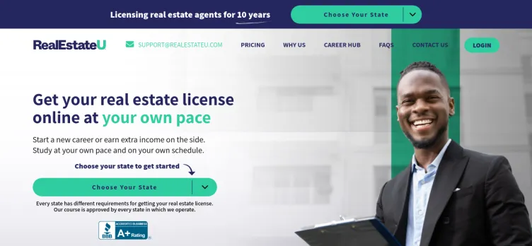 Screenshot Real Estate U Online