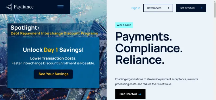 Screenshot Payliance