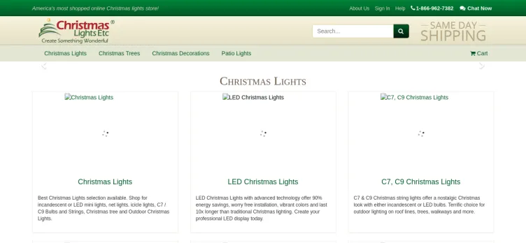 Screenshot Christmas Lights, Etc.