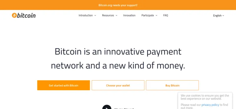Screenshot Bitcoin