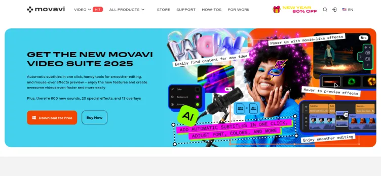 Screenshot Movavi Software