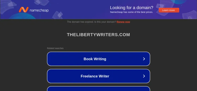 Screenshot The Liberty Writers