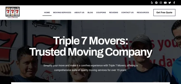 Screenshot Triple 7 Movers