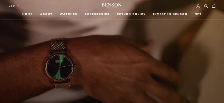 Screenshot Benson Watch