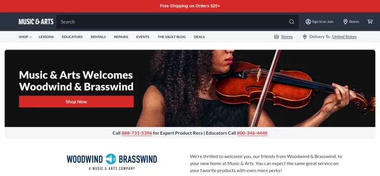 Screenshot Woodwind & Brasswind