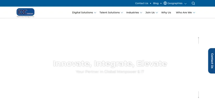 Screenshot IDC Technologies