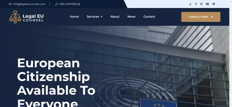 Screenshot Legal EU Councel