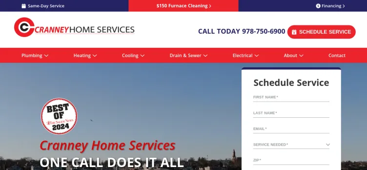 Screenshot Cranney Home Services