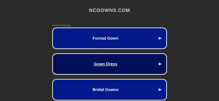 Screenshot NCgowns