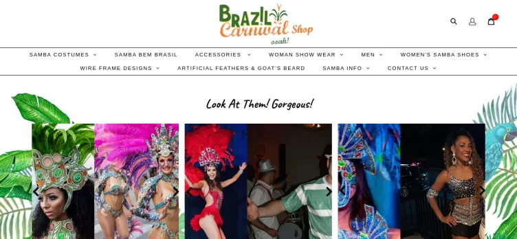 Screenshot Brazil Carnival Shop
