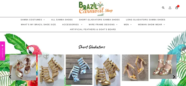 Screenshot Brazil Carnival Shop