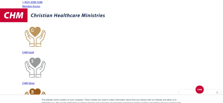 Screenshot Christian Healthcare Ministries