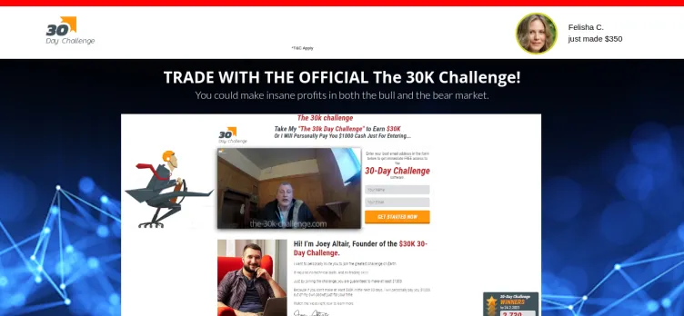 Screenshot The-30k-challenge