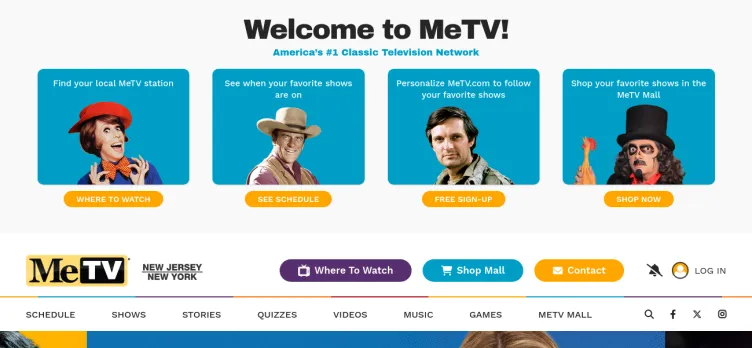 Screenshot MeTV