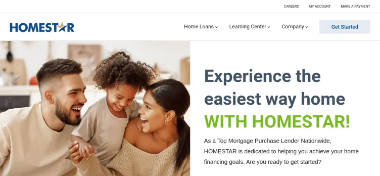 Screenshot Homestar Financial Corporation