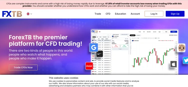 Screenshot ForexTB