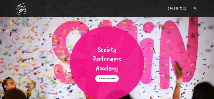 Screenshot Society Performers Academy