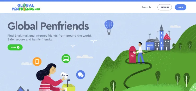 Screenshot Global Penfriends
