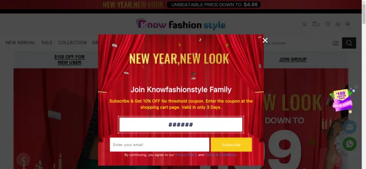 Screenshot KnowFashionStyle