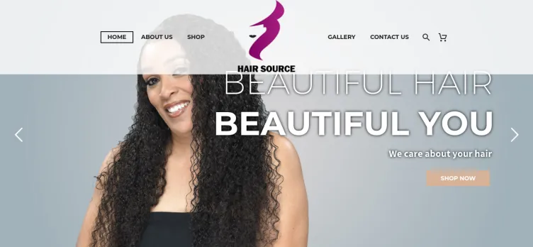 Screenshot Hair Source Atlanta/ Hair Source Decatur