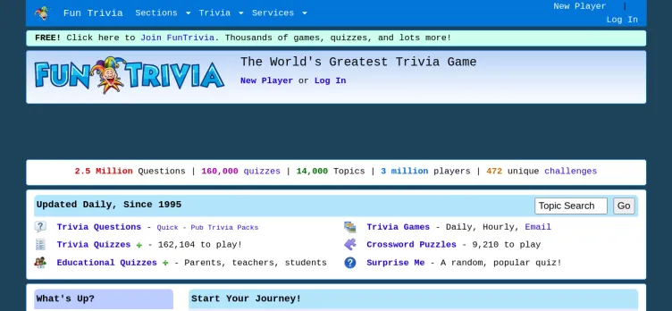 Screenshot Fun Trivia