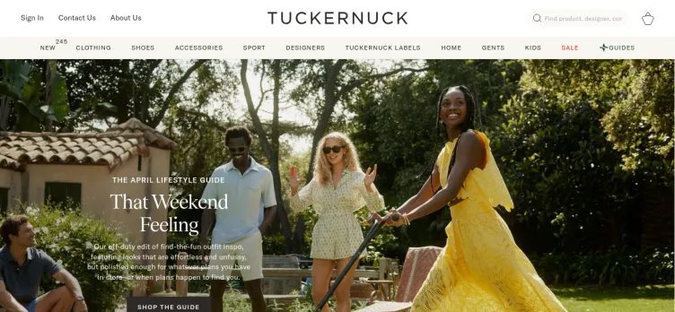 Screenshot Tuckernuck