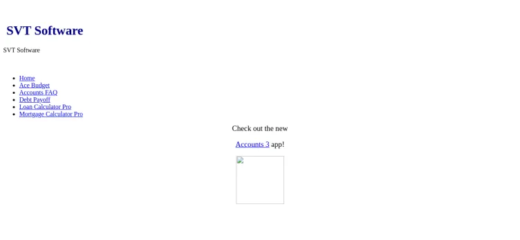 Screenshot Accounts 3 Checkbook