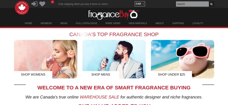 Screenshot Fragrance Buy