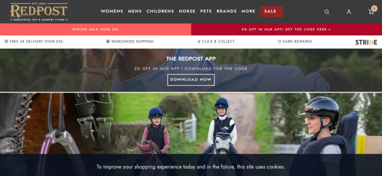 Screenshot Redpost Equestrian