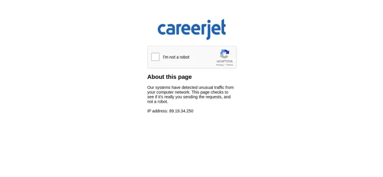 Screenshot CareerJet