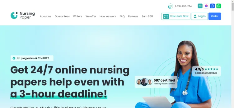 Screenshot NursingPaper