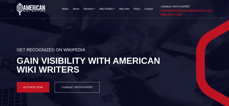 Screenshot American Wiki Writers