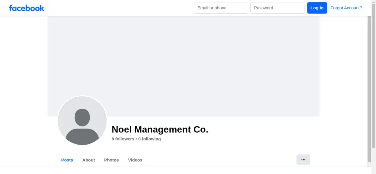 Screenshot Noel Management