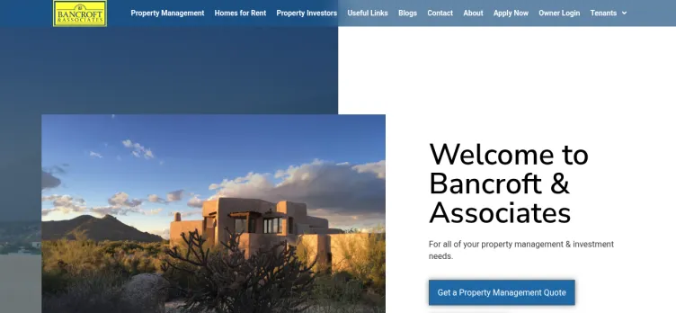 Screenshot Bancroft & Associates