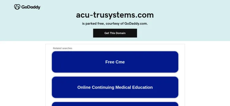 Screenshot Acu-Tru Systems