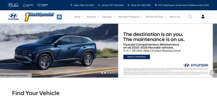 Screenshot First Hyundai