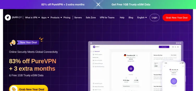 Screenshot PureVPN