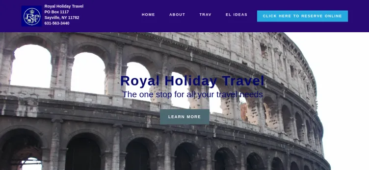 Screenshot RoyalHoliday