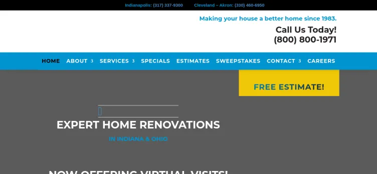 Screenshot Unique Home Solutions